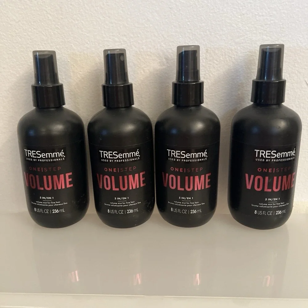 4 TRESemme Professional One Step Volume Mist For Fine Hair 8 oz 5 In 1 Strength